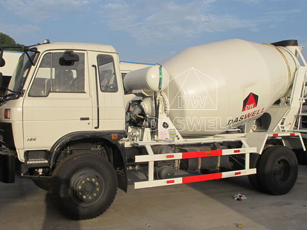 DW-3 mobile concrete mixer truck for sale
