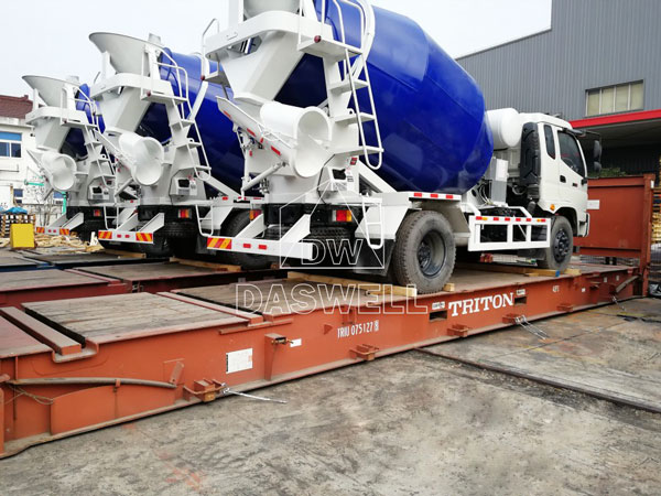 DW-4 ready mix concrete truck philippines