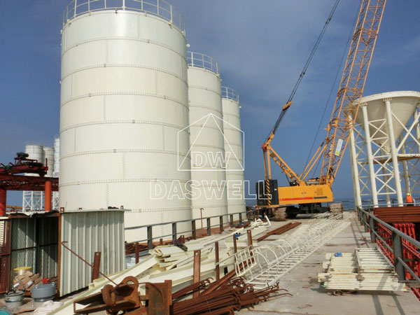 the bolted storage tanks
