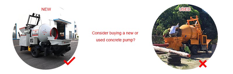 buy the new or used concrete pump