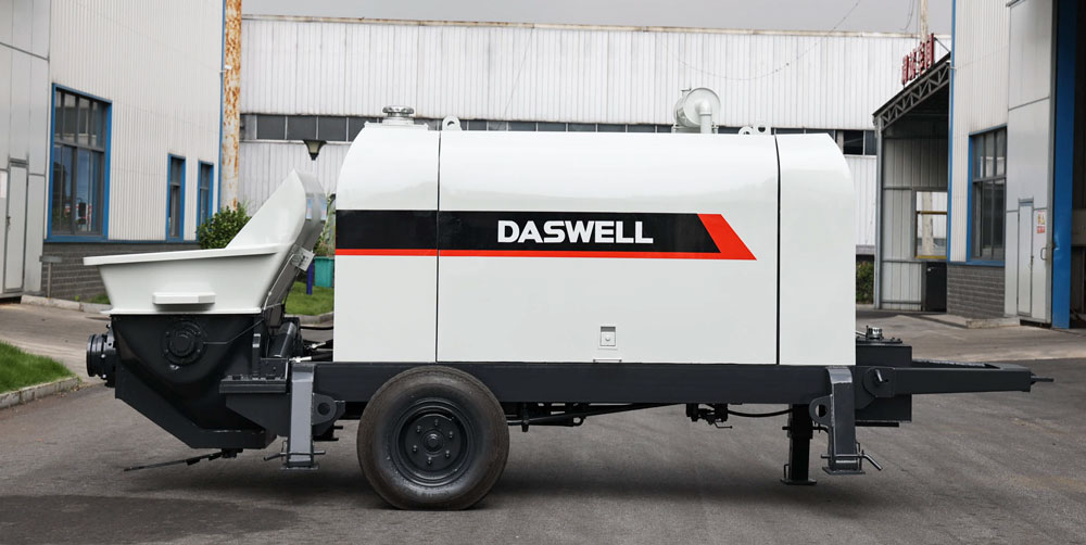daswell stationary concrete pump