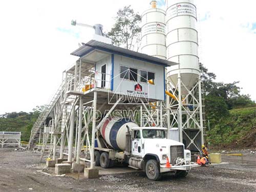 The Feedback Of Customer From Ecuador For The CBP90 Concrete Plant
