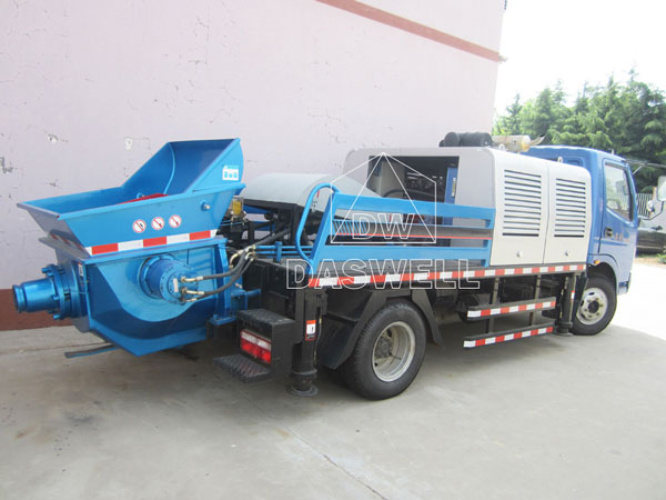 HBC60 concrete line pump truck machine