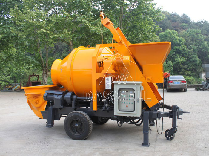 HBT40 electric concrete mixer pump