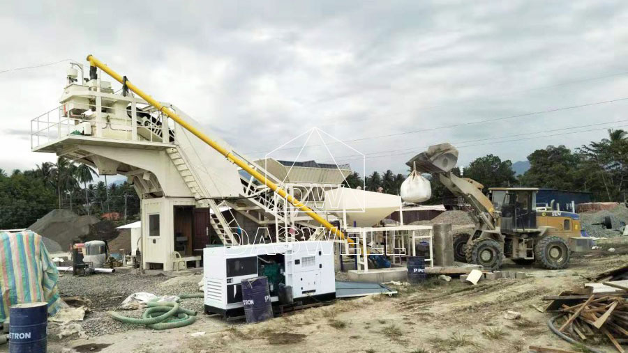 MCBP25 portable cement plant