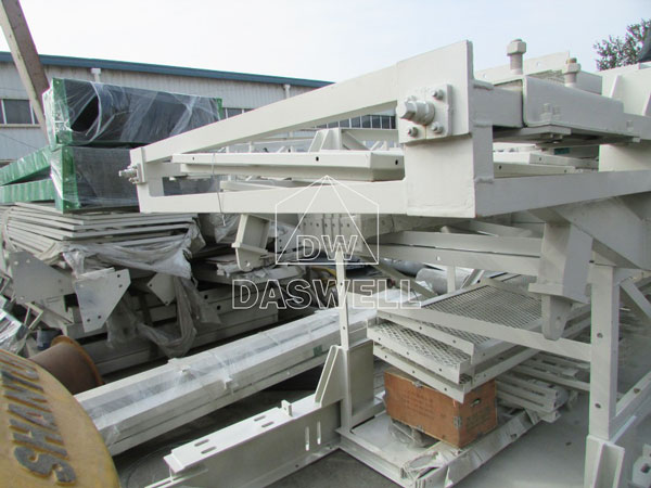 HZS180 stationary batching mixing plant