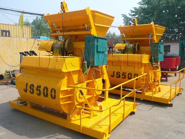 JS500 concrete cement mixer