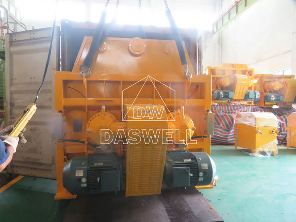 MAO3000 twin shaft mixer