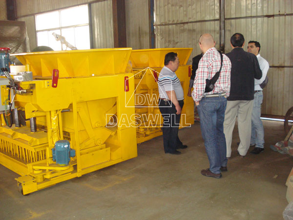 our customer visits factory