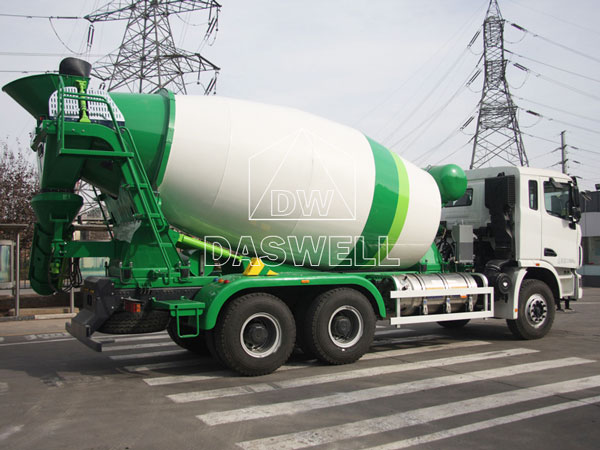 DW-8 cement concrete mixer truck