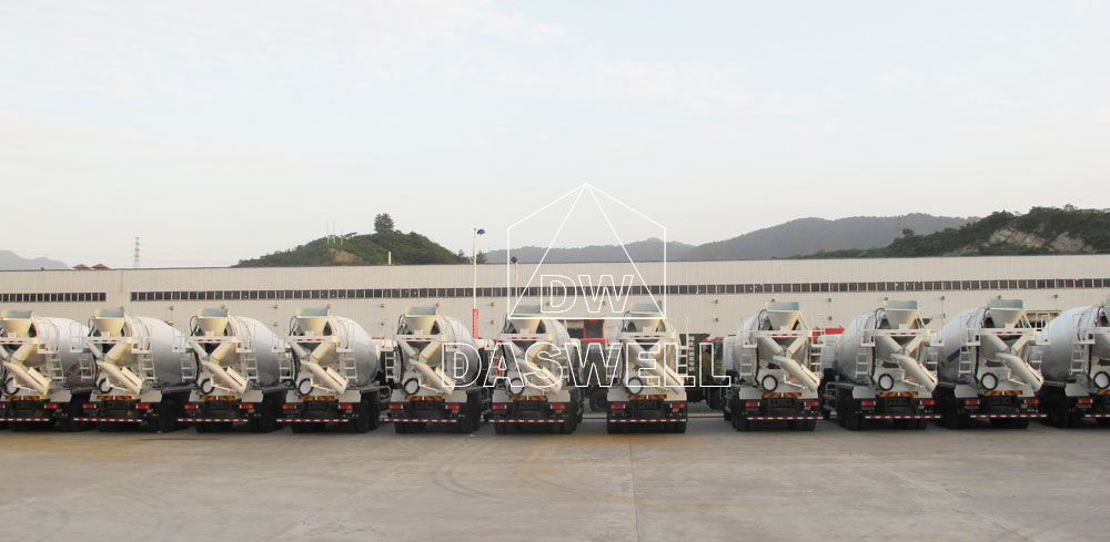 our cement mixer truck factory