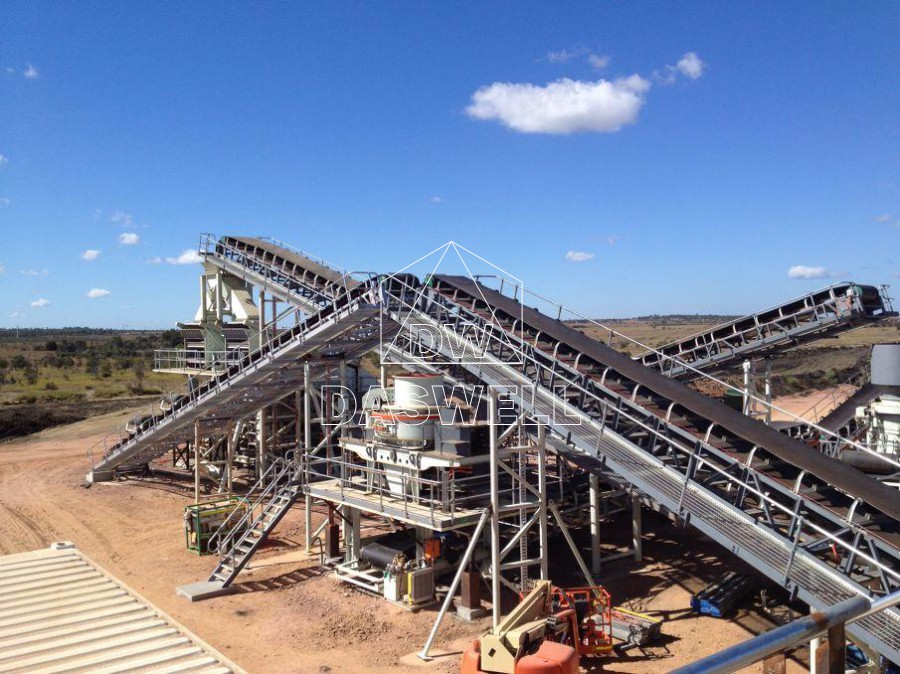 Daswell aggreagte crushing production line