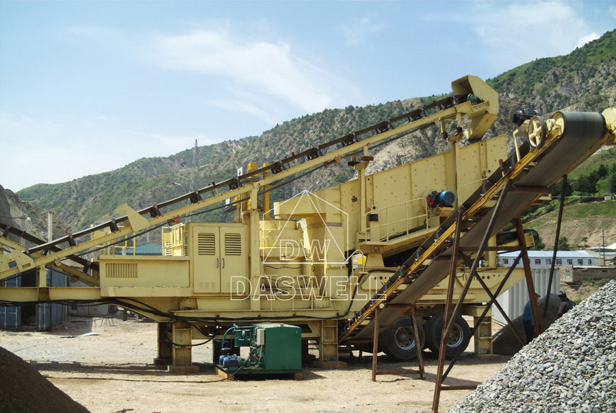 daswell mobile crusher machine