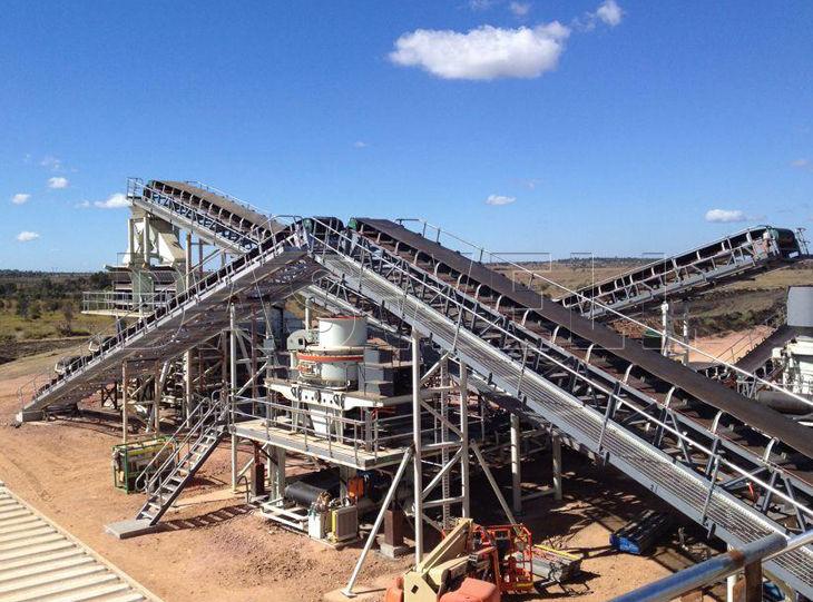 Daswell crushing production line for sale