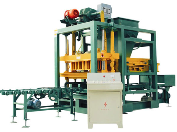 QTJ4-25 semi automatic brick making machine