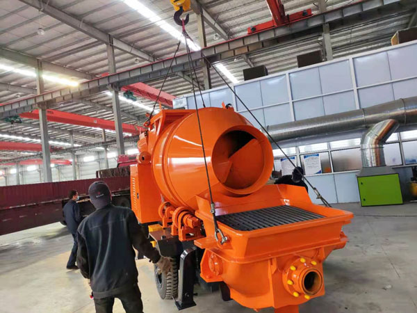 DHBT50 concrete mixer pump for sale