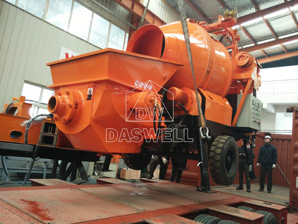 HBT30 concrete mixer pump for sale