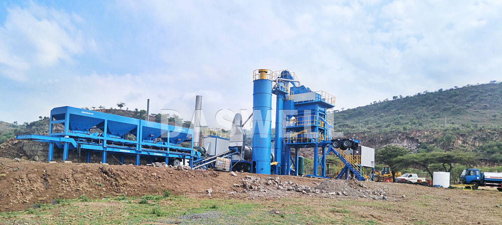 MAPY2000 mobile asphalt plant