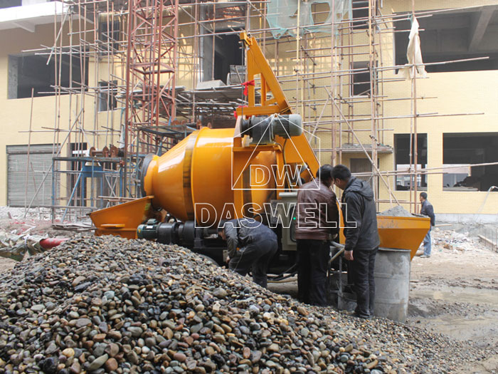 DHBT40 in construction site