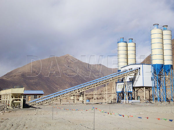 HZS120 concrete plant for sale